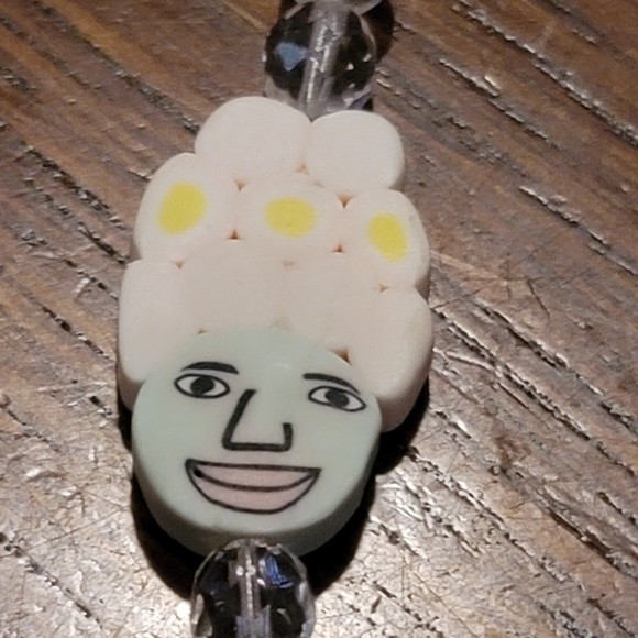 FUN necklace ladies hearts beads women unique eccentric - Picture 4 of 10